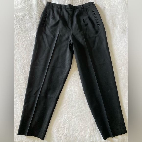 TALBOTS Petites Black Pants Size 12 - Picture 1 of 7